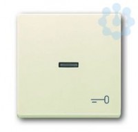 Клавиша для механизма 1-кл. выкл./переключ./кнопки с прозрачной линзой и символом 