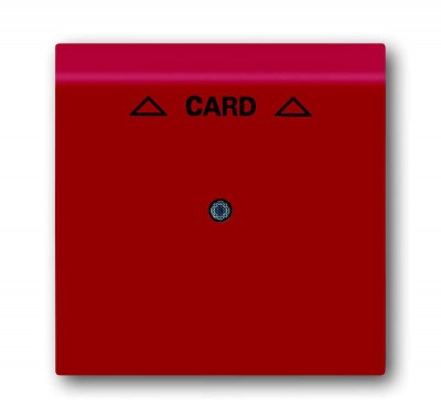 Плата центральная (накладка) для механизма карточного выкл. 2025 U impuls бордо/ежевика ABB 1753-0-0126