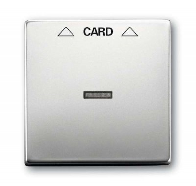Плата центральная (накладка) для механизма карточного выкл. 2025 U pur/сталь ABB 2CKA001710A3757