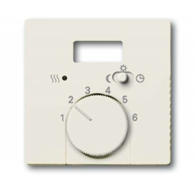Плата центральная (накладка) для механизма терморегулятора (термостата) 1095 UTA 1096 UTA solo/future chalet-white ABB 1