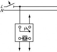 Механизм кнопки 1-кл. 1п с подсветкой 10А 250В ABB 2CKA001413A0483