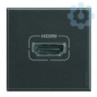 Разъем HDMI Axolute антрацит Leg BTC HS4284