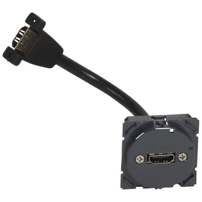 Розетка аудио/видео HDMI СП Celiane с кабелем механизм Leg 067377