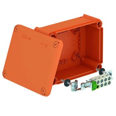 Коробка распределительная огнестойкая 190х150х77мм IP65 T100 E 4-8D оранж. OBO 7205520