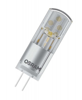 Лампа светодиодная LEDPPIN30 CL 2.4W/827 12В G4 FS1 OSRAM 4058075811492