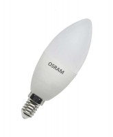 Лампа светодиодная LED Star Classic B 75 8W/830 8Вт свеча матовая 3000К тепл. бел. E14 806лм 220-240В пластик. OSRAM 4058075210684