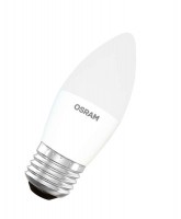 Лампа светодиодная LED Star Classic B 75 8W/830 8Вт свеча матовая 3000К тепл. бел. E27 806лм 220-240В пластик. OSRAM 4058075210745