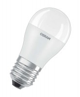 Лампа светодиодная LED Star Classic P 75 8W/830 8Вт шар матовая 3000К тепл. бел. E27 806лм 220-240В пластик. OSRAM 4058075210868
