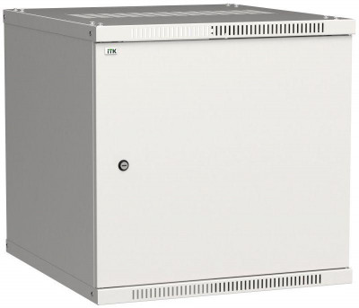 Шкаф LINEA WE 12U 550x350мм дверь металл сер. ITK LWE3-12U53-MF