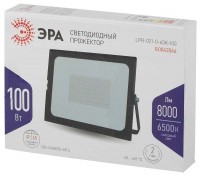 Прожектор светодиодный LPR-021-0-65K-100 100Вт 6500К 8000лм IP65 251х183х36 уличный Эра Б0043566