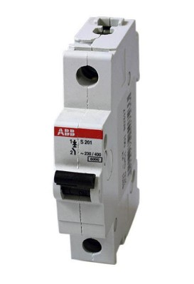 Выключатель автоматический модульный 1п D 25А 6кА S201 D25 ABB 2CDS251001R0251