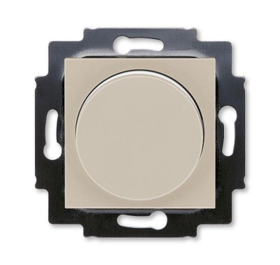 Светорегулятор Levit поворотно-нажимной 60-600Вт R кофе макиато/бел. ABB 2CHH942247A6018