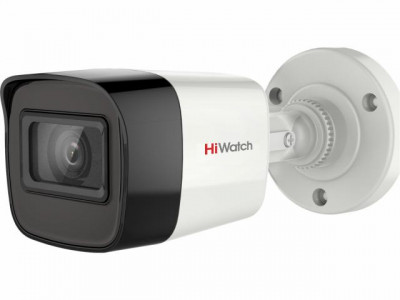 Камера HD-TVI DS-T200A (2.8мм) 2Мп уличная цилиндрическая с EXIR-подсветкой до 30м и встроенным микрофоном (AoC) HiWatch 00-00003515