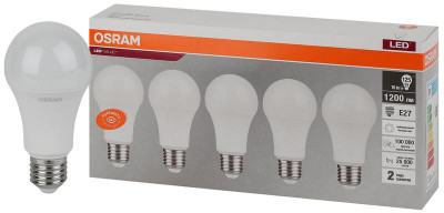 Лампа светодиодная LED Value LVCLA125 15SW/840 15Вт грушевидная матовая E27 230В 2х5 RU (уп.5шт) OSRAM 4058075577831