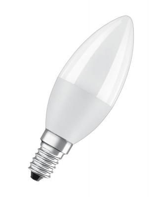 Лампа светодиодная LED Value LVCLB75 10SW/865 10Вт свеча матовая E14 230В 10х1 RU OSRAM 4058075579262