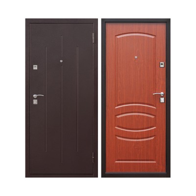 Дверной блок металл. стандарт, стройгост 7-2, 960х2050 левый