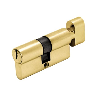 Шлосс 03010 цилиндр для замка ключ/завертка (30+30) s 60 золото (10/100)