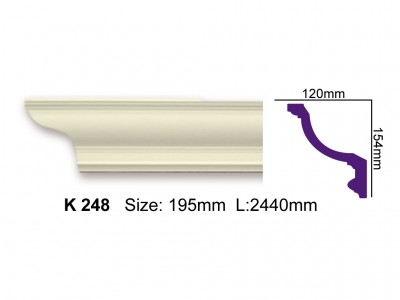 Kf 505 (2,44м) карниз