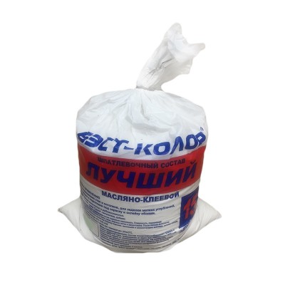 Шпаклевка масляно-клеевая универсал (15кг) п/эт мешки