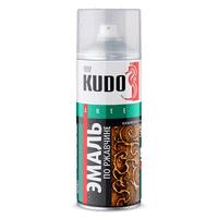 Кудо ku-3005 эмаль аэрозольная молотковая по ржавчине серебристо-серо-коричневая (0,52л)