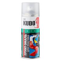 Кудо ku-6012 грунт-эмаль для пластика серебристая (ral 9006) аэрозольная (0,52л)