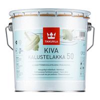 Тиккурила кива 50 ер (kiva) в/д лак для мебели п/гл. (2,7л)