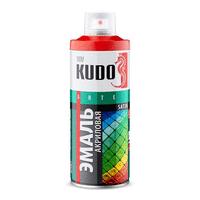 Кудо ku-0a3000 эмаль аэрозольная универсальная акриловая satin ral3000 огненно-красная (0,52л)