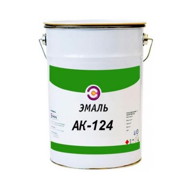 Краска фасадная ак-124 до -20с белая (25кг)