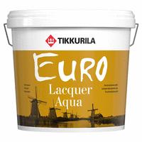Тиккурила евро аква (euro lacquer aqua) лак матовый (2,7л)