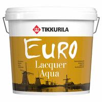 Тиккурила евро аква (euro lacquer aqua) лак п/глян (2,7л)