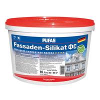 Пуфас fassaden-silikat фс краска фасадная силикатная, основа d (1л) образец