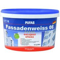 Пуфас fassadenweiss краска фасадная белая, основа а мороз. (1л) фв образец