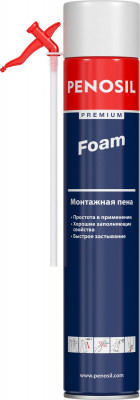 Premium foam пена монтажная, адаптерная, 750мл, penosil