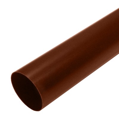Вариформ норд (мурол) труба водосточная d=80 коричневая (3м)