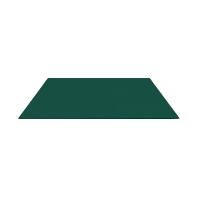 Лист гладкий оцинкованный (ral 6005) зеленый мох 1250х2000х0,4мм (2,5м2)