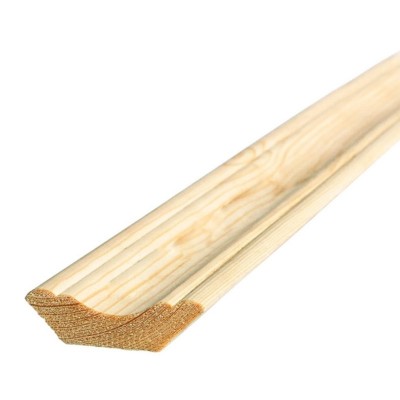 Галтель деревянная гладкая 22х2500мм клееный