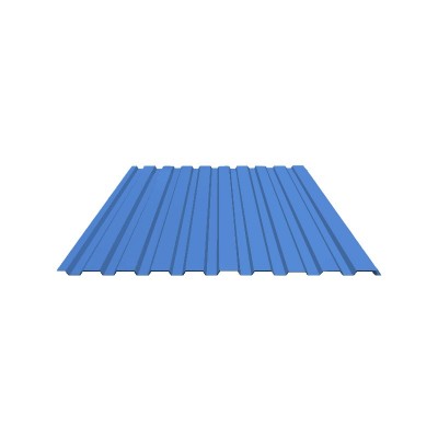 Профнастил с-20 (ral 5005) синий насыщенный 1150х2000х0,4мм (2,3м2)