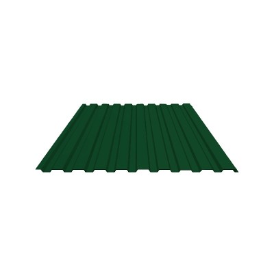Профнастил с-20 (ral 6005) зеленый мох 1150х2000х0,4мм (2,3м2)