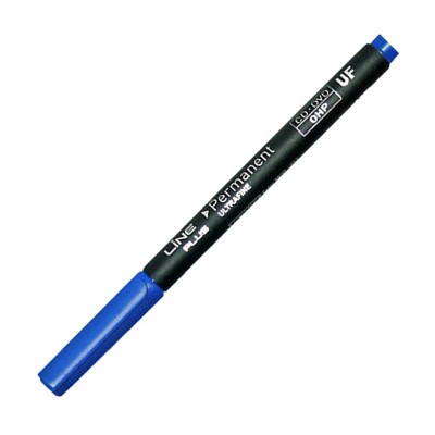 Маркер перманентный power-line 2500 синий линия 0,6мм