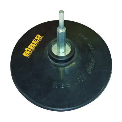 Бибер 70862 диск опорный для шлиф. бумаги резиновый с винтом 125мм (25/100)
