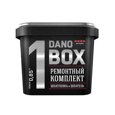 Даногипс dano box 1 шпаклевка для экпресс-ремонта (0,85л)